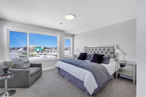390 South Shore Drive, Chestermere, AB - Indoor Photo Showing Bedroom