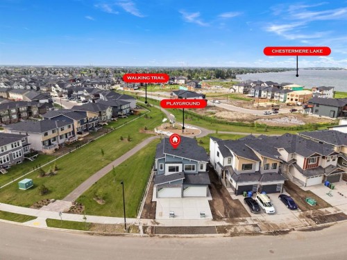 390 South Shore Drive, Chestermere, AB - Outdoor With View
