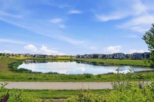73 Mount Rae Heights, Okotoks, AB - Outdoor With Body Of Water With View