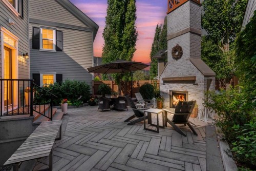 30 And 30G Victoria Cross Boulevard Sw, Calgary, AB - Outdoor With Deck Patio Veranda