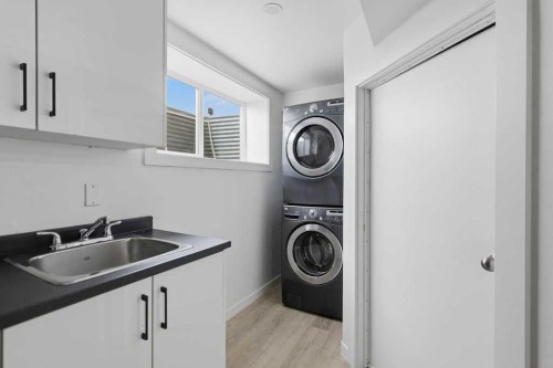 205 Cityscape Gardens Ne, Calgary, AB - Indoor Photo Showing Laundry Room