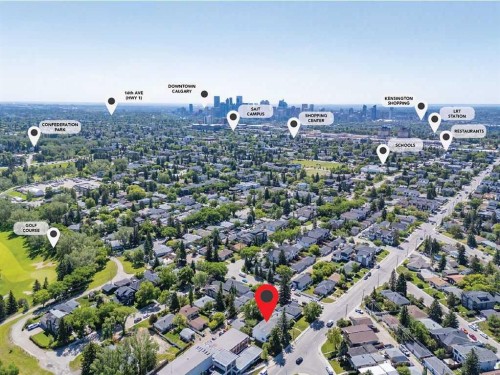 2812 19 Street Nw, Calgary, AB - Outdoor With View