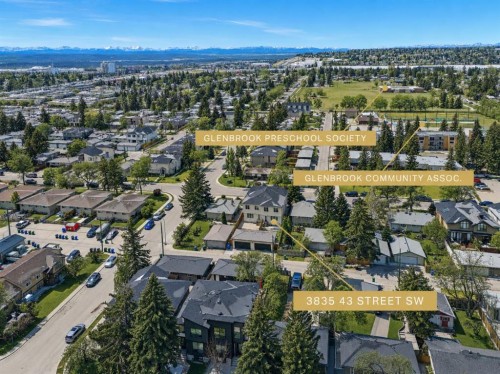 3538 43 Street Sw, Calgary, AB - Outdoor With View