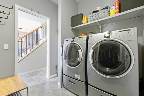 716 Boulder Creek Drive Se, Langdon, AB - Indoor Photo Showing Laundry Room