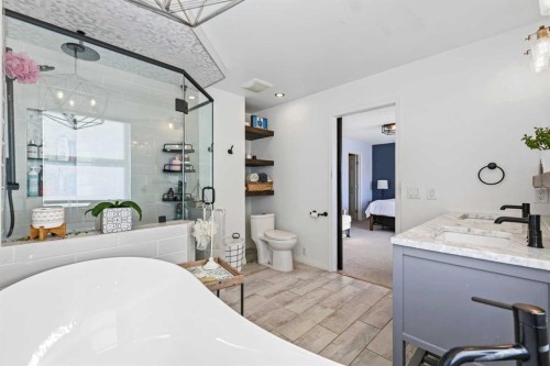 716 Boulder Creek Drive Se, Langdon, AB - Indoor Photo Showing Bathroom