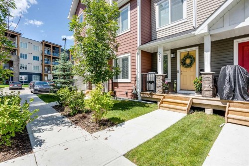 561 Canals Crossing Sw, Airdrie, AB - Outdoor With Facade