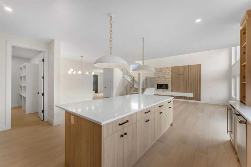 99 South Shore Road, Chestermere, AB - Indoor Photo Showing Kitchen