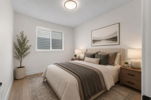99 South Shore Road, Chestermere, AB - Indoor Photo Showing Bedroom