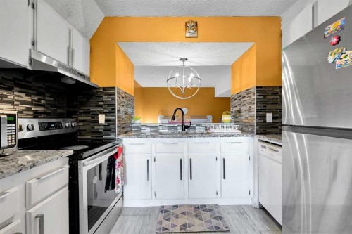 802-919 38 Street Ne, Calgary, AB - Indoor Photo Showing Kitchen With Upgraded Kitchen