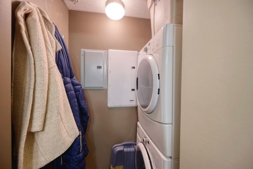 609-788 12 Avenue Sw, Calgary, AB - Indoor Photo Showing Laundry Room