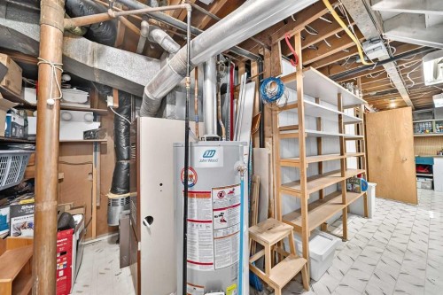 6108 Lloyd Crescent Sw, Calgary, AB - Indoor Photo Showing Basement
