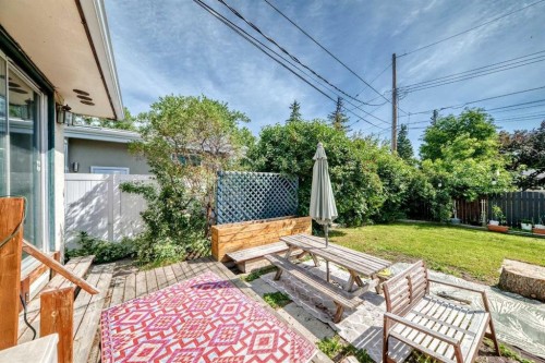 6108 Lloyd Crescent Sw, Calgary, AB - Outdoor With Deck Patio Veranda