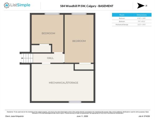584 Woodhill Place Sw, Calgary, AB 