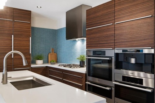 1702-108 9 Avenue Sw, Calgary, AB - Indoor Photo Showing Kitchen