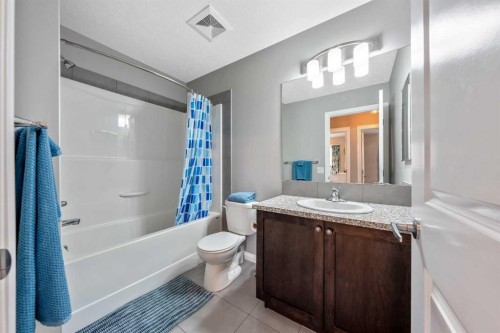 64 Sunrise Terrace, Cochrane, AB - Indoor Photo Showing Bathroom