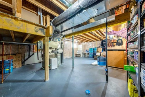 64 Sunrise Terrace, Cochrane, AB - Indoor Photo Showing Basement
