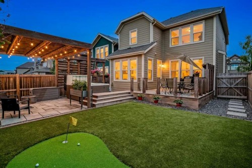 367 Mahogany Terrace Se, Calgary, AB - Outdoor With Deck Patio Veranda