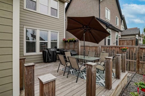 367 Mahogany Terrace Se, Calgary, AB - Outdoor With Deck Patio Veranda With Exterior