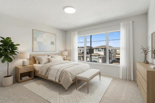 659 Chelsea Pier Run, Chestermere, AB - Indoor Photo Showing Bedroom