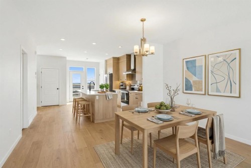 659 Chelsea Pier Run, Chestermere, AB - Indoor Photo Showing Dining Room