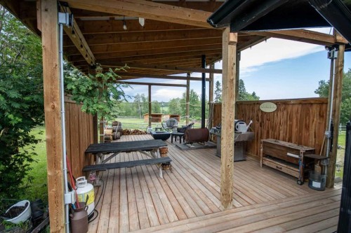 33374 Range Road 55, Rural Mountain View County, AB - Outdoor With Deck Patio Veranda With Exterior