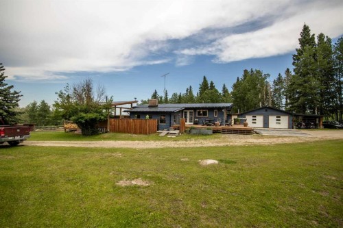 33374 Range Road 55, Rural Mountain View County, AB - Outdoor With Deck Patio Veranda