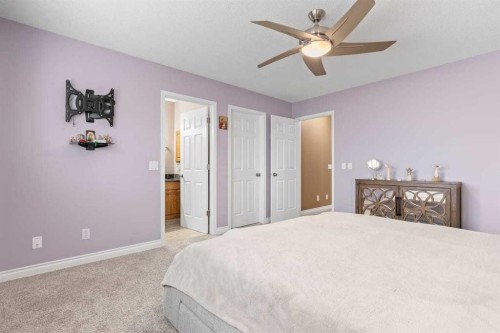 152 Douglas Glen Mews Se, Calgary, AB - Indoor Photo Showing Bedroom
