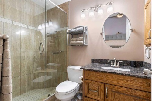 152 Douglas Glen Mews Se, Calgary, AB - Indoor Photo Showing Bathroom