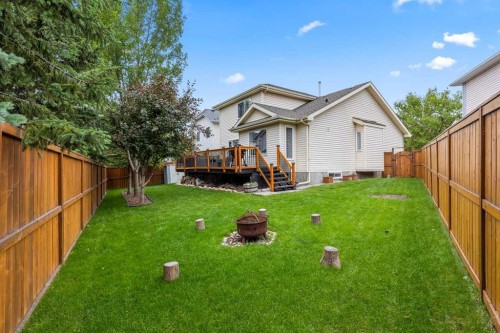 152 Douglas Glen Mews Se, Calgary, AB - Outdoor With Deck Patio Veranda With Backyard With Exterior