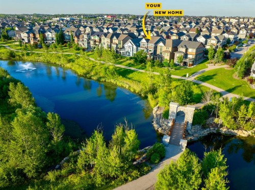 213 Kingsmere Cove Se, Airdrie, AB - Outdoor With Body Of Water With View
