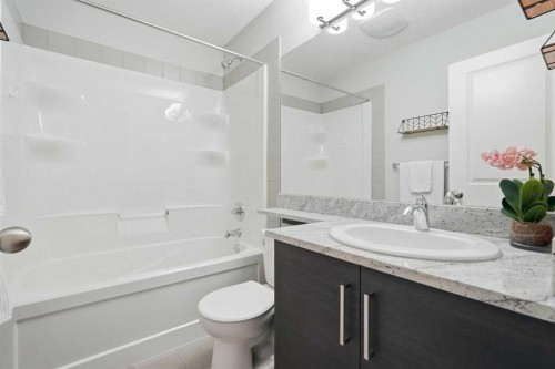 204 Jumping Pound Common, Cochrane, AB - Indoor Photo Showing Bathroom