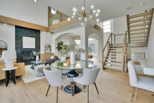 952 South Shore Terrace, Chestermere, AB - Indoor Photo Showing Dining Room