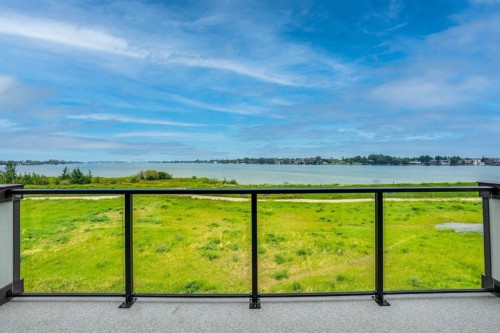 952 South Shore Terrace, Chestermere, AB - Outdoor With Body Of Water With Balcony With View