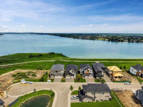 952 South Shore Terrace, Chestermere, AB - Outdoor With Body Of Water With View
