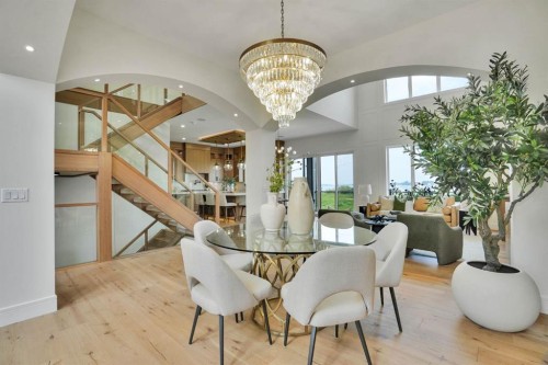 952 South Shore Terrace, Chestermere, AB - Indoor Photo Showing Dining Room