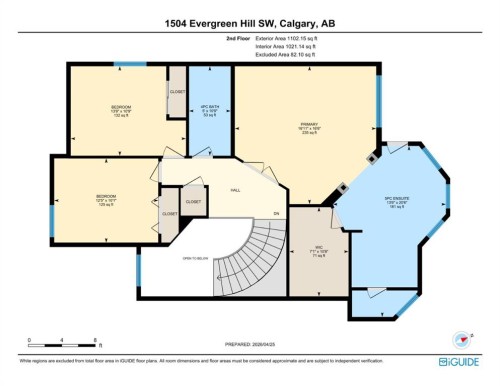 1504 Evergreen Hill Sw, Calgary, AB 