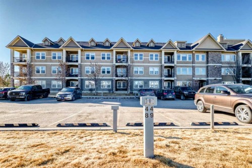 107-100 Cranfield Common Se, Calgary, AB - Outdoor With Balcony With Facade