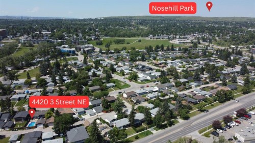 4420 3 Street Ne, Calgary, AB - Outdoor With View