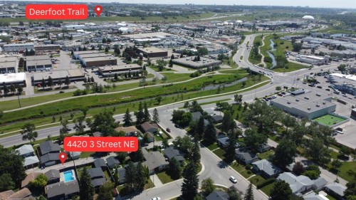 4420 3 Street Ne, Calgary, AB - Outdoor With View