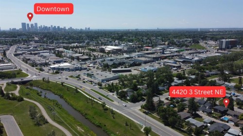 4420 3 Street Ne, Calgary, AB - Outdoor With View