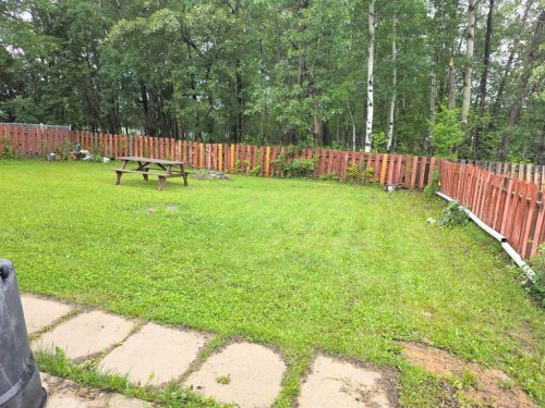 709 Hammond Drive South, Fox Creek, AB - Outdoor With Backyard