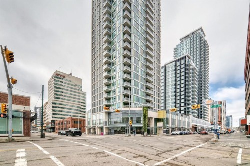 2804-901 10 Avenue Sw, Calgary, AB - Outdoor With Facade