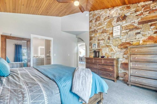 601 East Chestermere Drive, Chestermere, AB - Indoor Photo Showing Bedroom