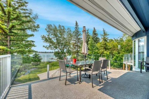 601 East Chestermere Drive, Chestermere, AB - Outdoor With Deck Patio Veranda