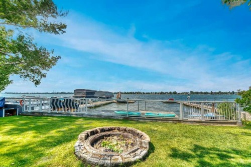 601 East Chestermere Drive, Chestermere, AB - Outdoor With Body Of Water With View