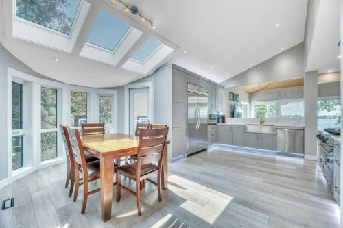 601 East Chestermere Drive, Chestermere, AB - Indoor Photo Showing Dining Room