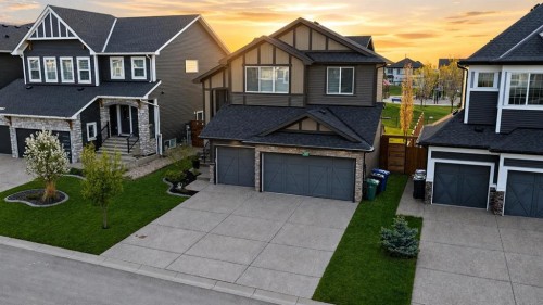 205 Aspenmere Way, Chestermere, AB - Outdoor With Facade