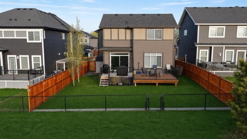 205 Aspenmere Way, Chestermere, AB - Outdoor With Deck Patio Veranda