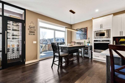205 Aspenmere Way, Chestermere, AB - Indoor Photo Showing Dining Room