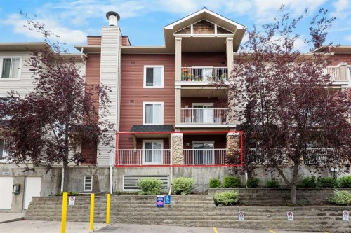 1102-70 Panamount Drive Nw, Calgary, AB - Outdoor With Balcony With Facade